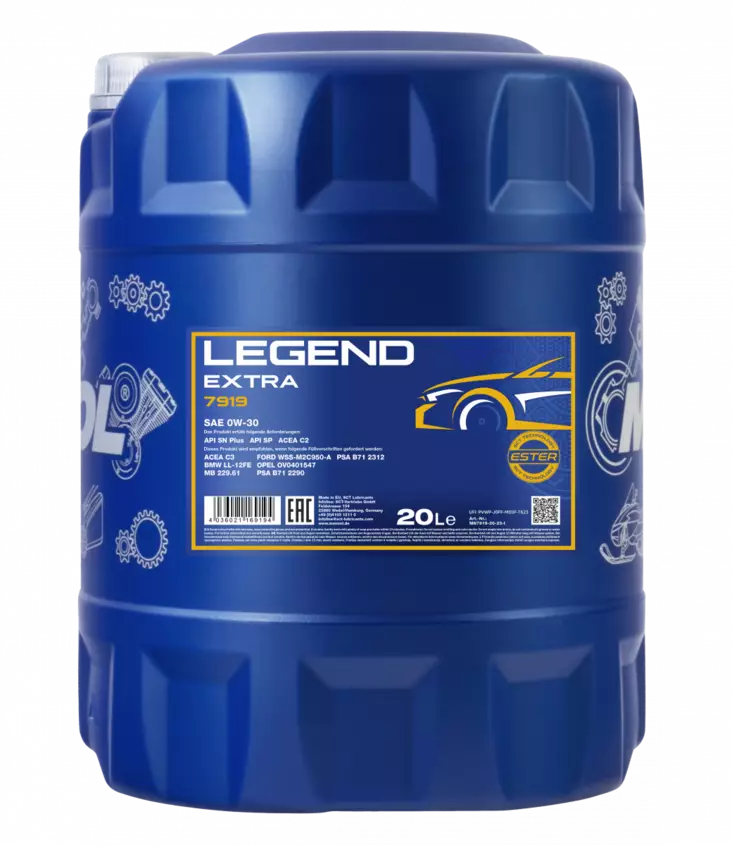 Mannol Legend Extra 20L - 20L - 10040102 - 1