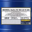 Mannol HV ISO 22 20L - 20L - 10020104 - 2