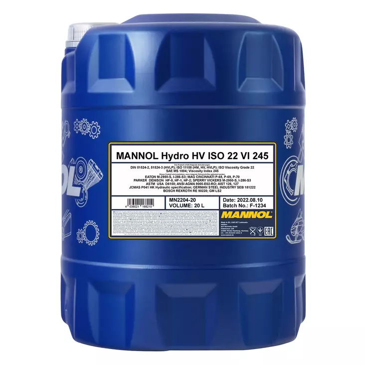 Mannol HV ISO 22 20L - 20L - 10020104 - 1