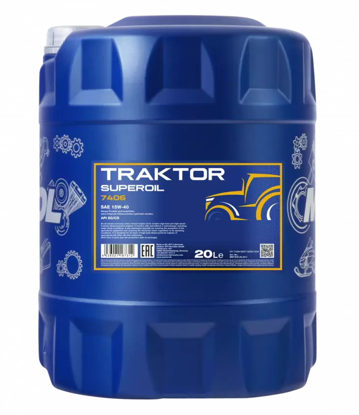 Mannol Traktor Superoil 20L - 20L - 10010104 - 1