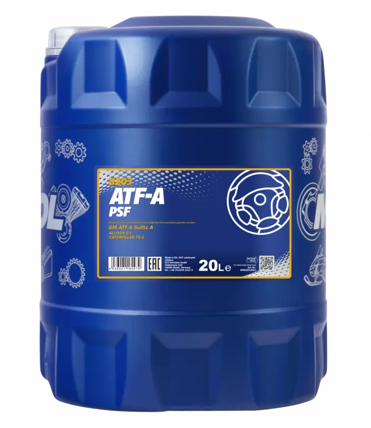 Mannol ATF-A PSF 20L - 20L - 10010108 - 1